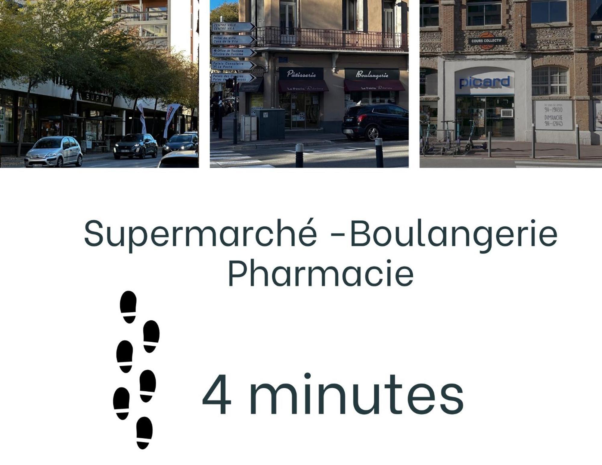 Appartement Lumineux Et Spacieux 2 Chambres Avec Parking Gratuit Dans La Rue Перпинян Екстериор снимка